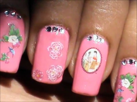 Chinese Nails! _ Water Nail Decals