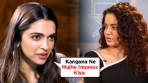 Chhapaak Actor Deepika Padukone PRAISES Kangana Ranaut's Panga Movie Trailer