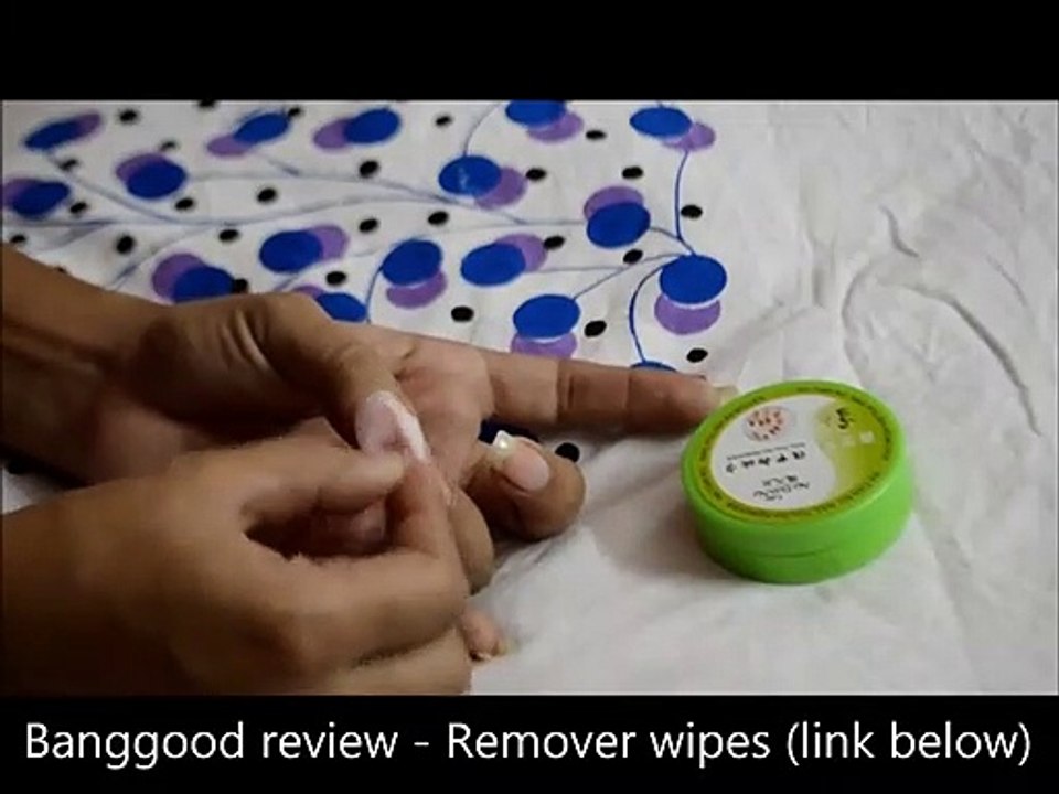 Cool way to remove Polish!!! _ Nail Polish Remover Tissue