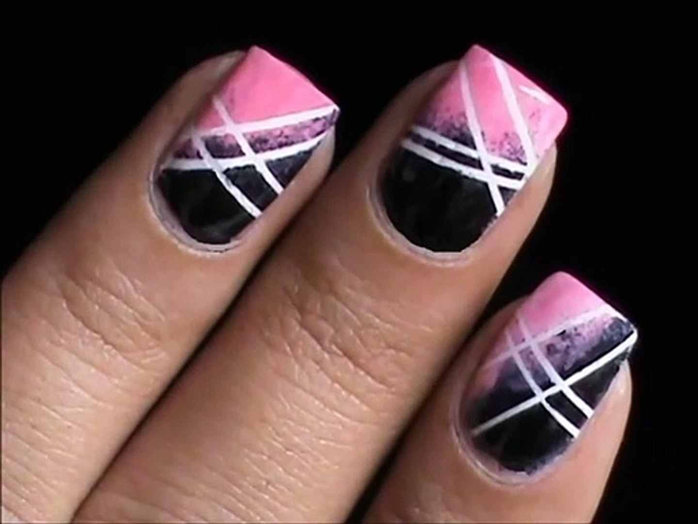 Cute ombre nails with sponge l Long_Short Nail Designs - video Dailymotion