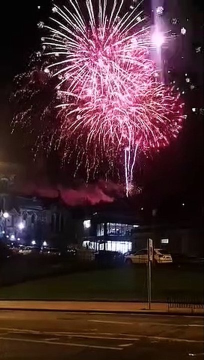 Video shows spectacular climax to epic fireworks display that kicked off Edinburgh's Hogmanay celebrations