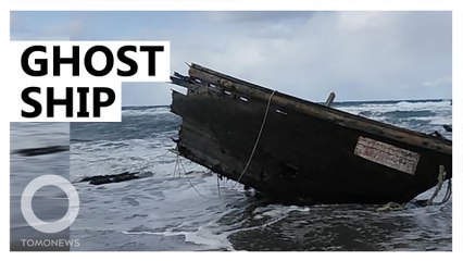 North Korea 'ghost ship' washes up on Japanese island