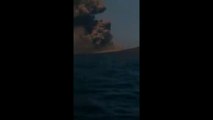 Terkini | Detik Detik Gunung Anak Krakatau Erupsi Kembali Hari Ini