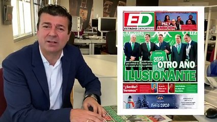 La portada de ESTADIO 31-12-2019 ¡FELIZ AÑO NUEVO!