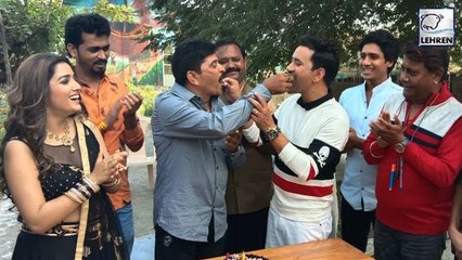 निरहुआ-आम्रपाली ने मनाया अपने बिज़नेस मैनेजर सनी शाह का बर्थडे !