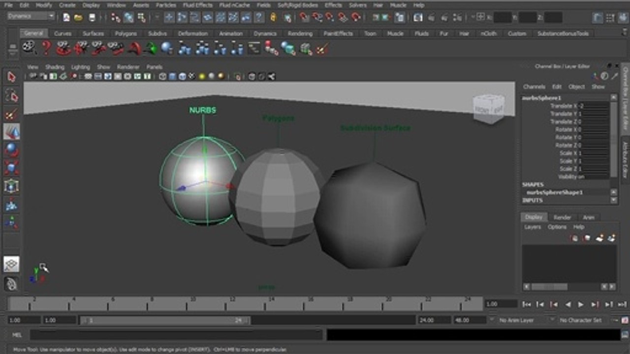 Autodesk Maya Dersleri Eğitimi Bölüm-7