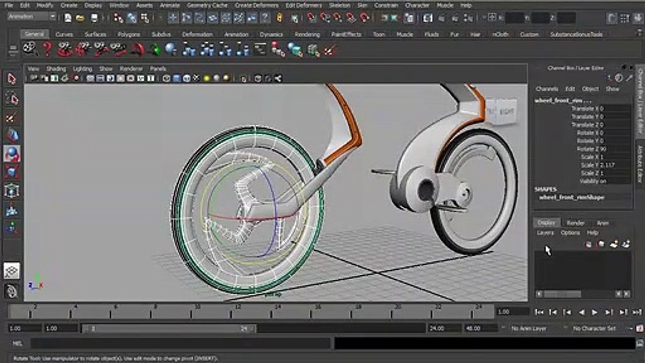 Autodesk Maya Dersleri Eğitimi Bölüm-8