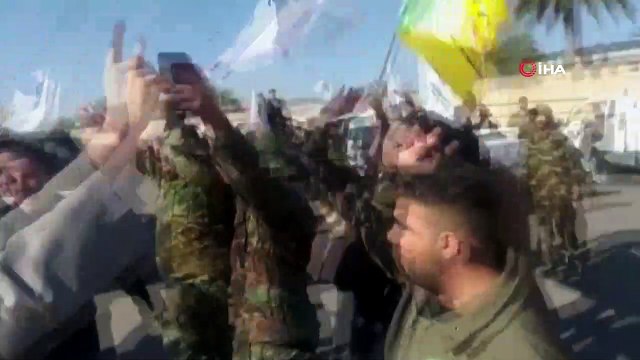 - Haşdi Şabi yanıları, ABD’nin Bağdat Büyükelçilik binasına girmeye çalışıyor