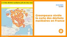 Greenpeace révèle la carte des déchets nucléaires en France