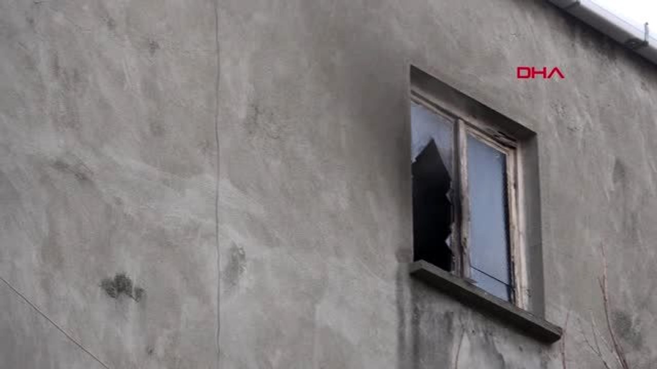 Trabzon yangında yaşlı anne-baba ile yatalak oğulları dumandan etkilendi