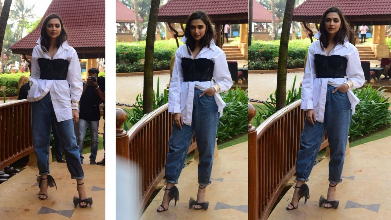 Spotted: Deepika Padukone during the promotion of Chhapaak
