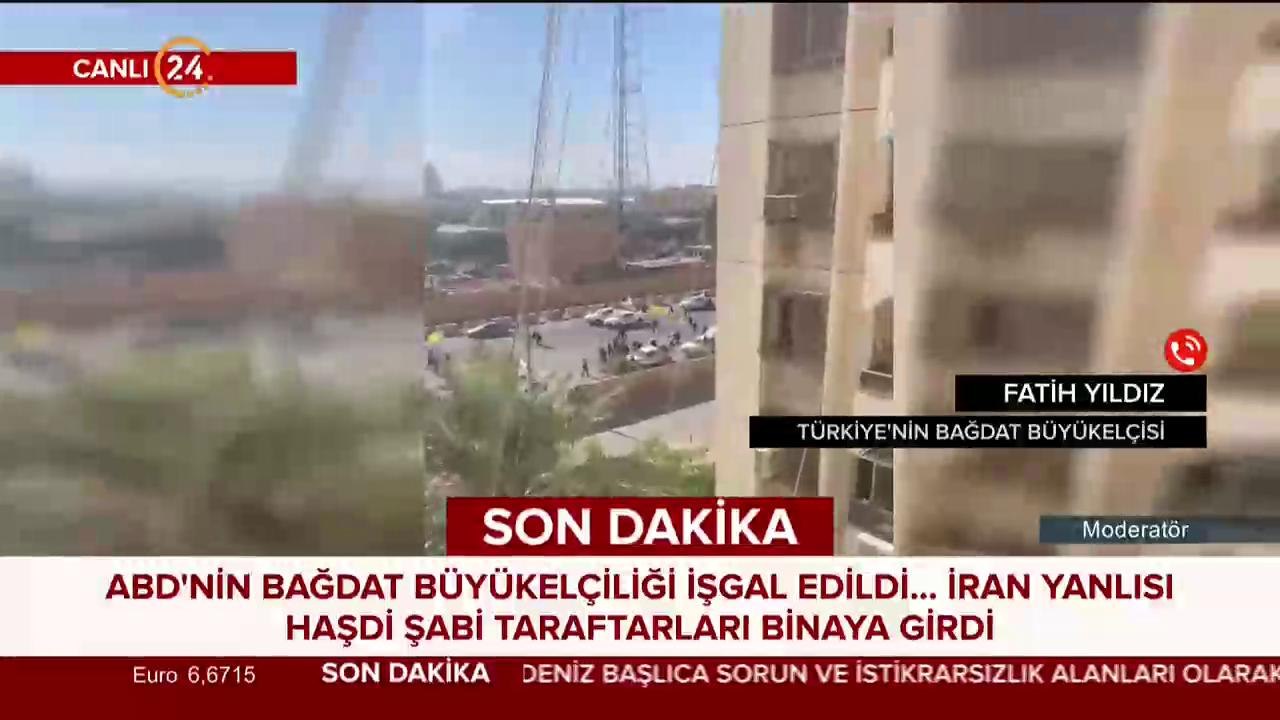 #SONDAKİKA Türkiye'nin Bağdat Büyükelçisi Yıldız konuşuyor