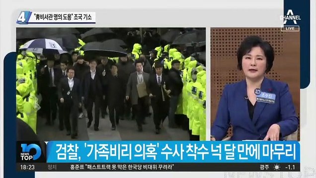 “靑비서관 명의 도용” 조국 기소