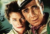 THE AFRICAN QUEEN movie (1951)  Humphrey Bogart, Katharine Hepburn, Robert Morley