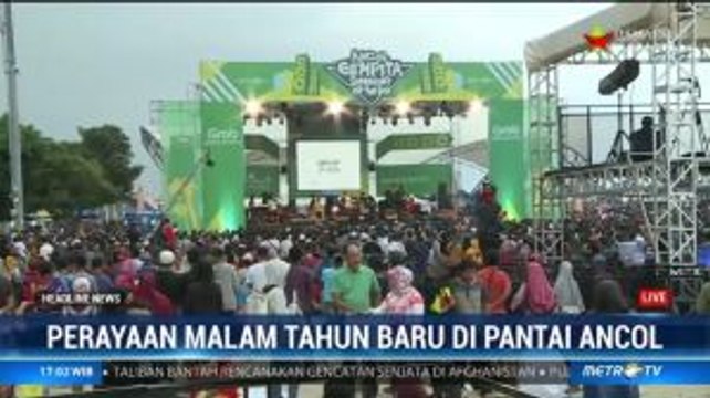 Jelang Perayaan Malam Tahun Baru, Ancol Ramai Diserbu Pengunjung