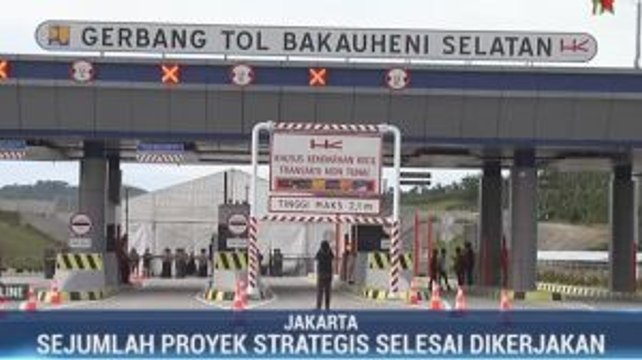 92 Proyek Strategis Nasional Selesai Dikerjakan