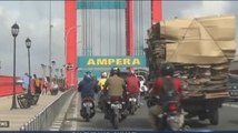 Jembatan Ampera Ditutup selama Malam Pergantian Tahun