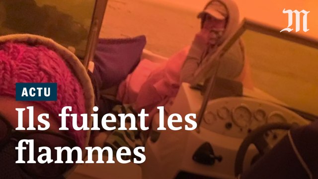 Incendies en Australie : ils se réfugient sur les plages ou fuient en bateau