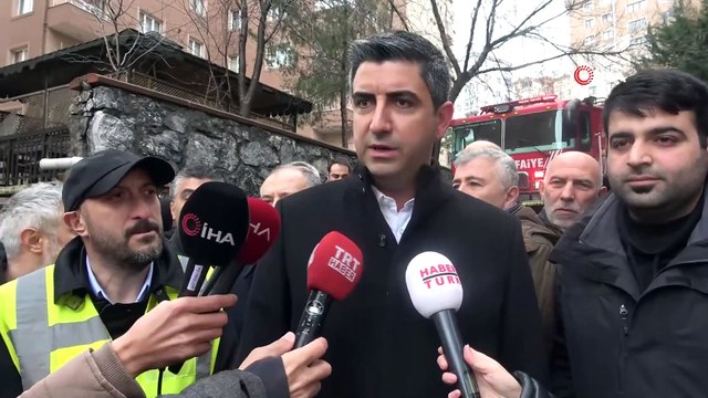 Kartal'da çöken istinat duvarı ile ilgili Başkan Yüksel'den açıklama