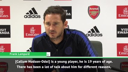 Download Video: We need to be patient with Hudson-Odoi - Lampard