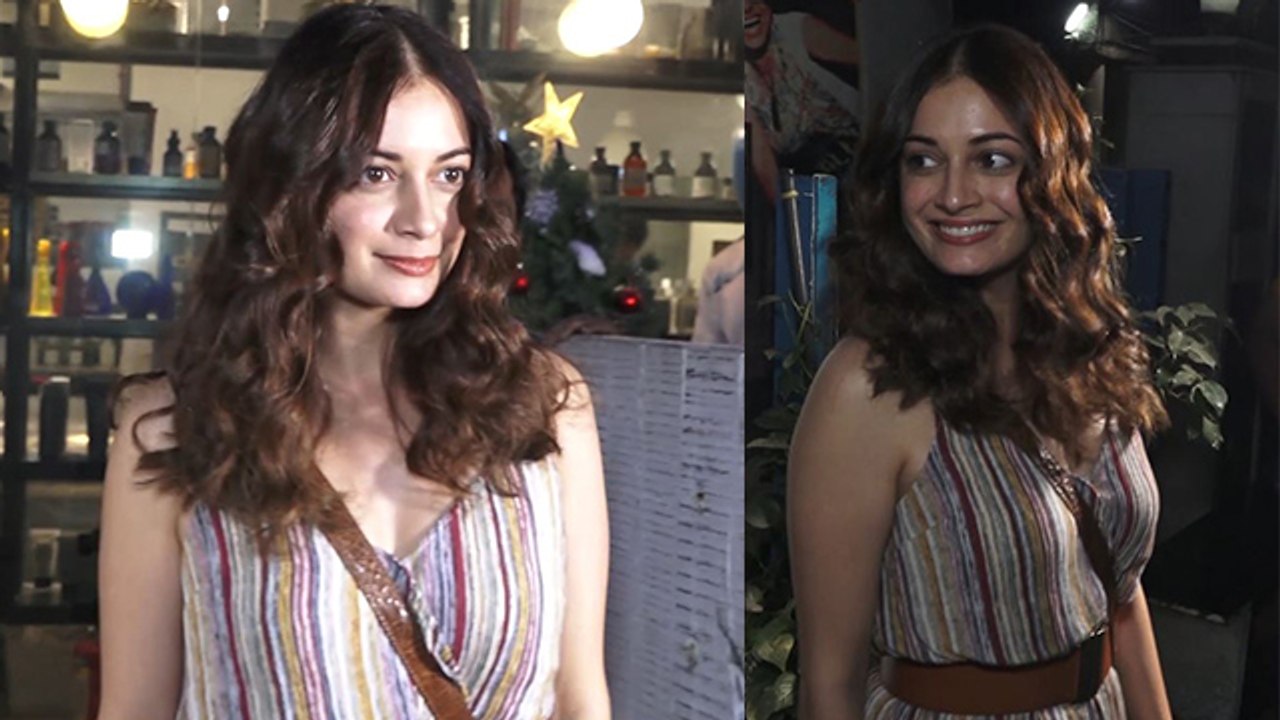 Dia Mirza's New Year LOOK after salon sesh |Watch Video |FilmiBeat