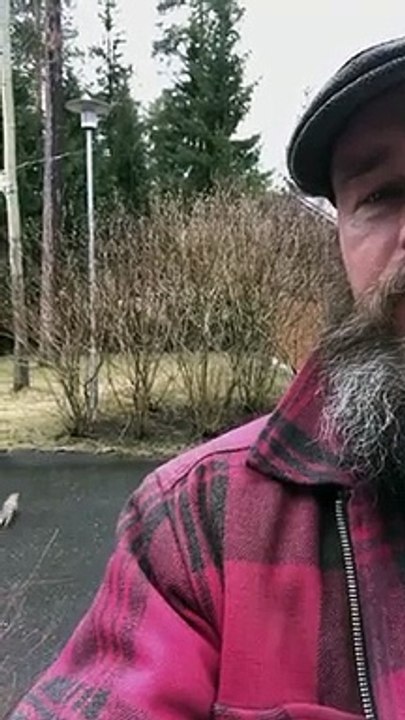 Cet écureuil lui grimpe sur l'épaule quand il l'appelle !