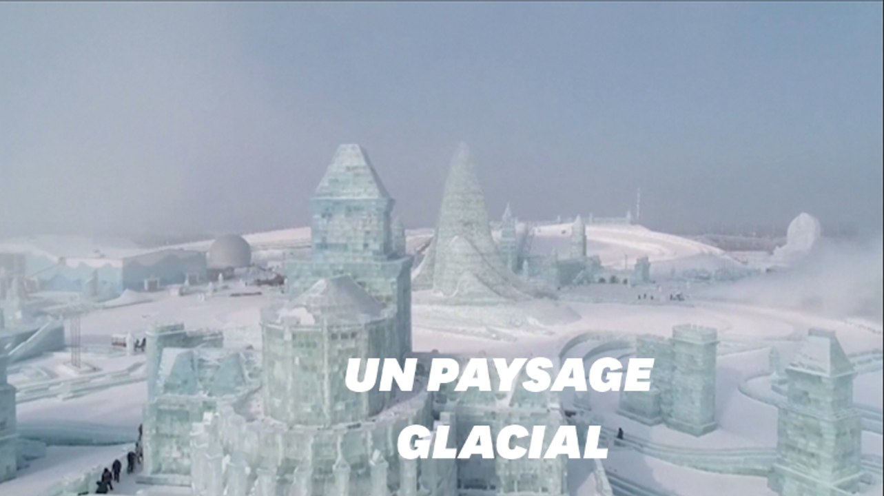 Ce fascinant et démesuré royaume de glace ouvre ses portes en Chine