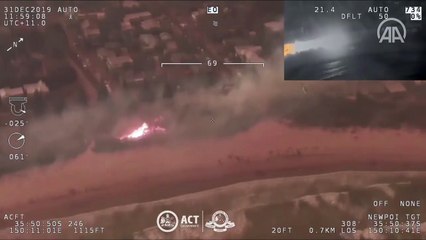 Avustralya'da yangından kaçan binlerce kişi deniz kenarlarına sığındı