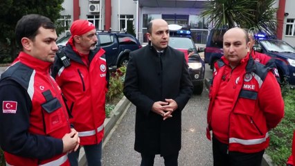 Sınırda görev yapacak sağlık çalışanları dualarla uğurlandı - SAMSUN