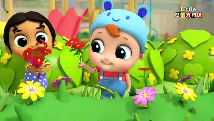 Die Räder vom Bus | Kinderlieder | Basteln im Kindergarten | Little Angel Deutsch