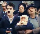 Charlie Chaplin Easy Street (1917) - color (Laurel & Hardy)
