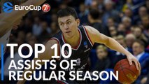 7DAYS EuroCup, Top 10 Assists of the Regular Season!