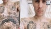 Bieber Gives Fans A Closer Look Of His Tattoos & Still Has Selena Tattoo!