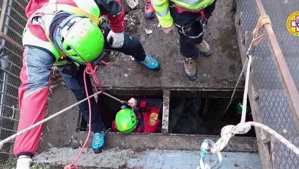 San Martino Valle Caudina (AV) - ''Fiume interrato'', ispezione nei tratti tombati (30.12.19)