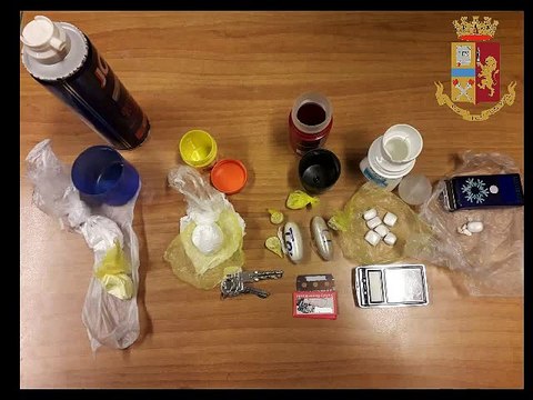 Torino - Droga nascosta in deodorante, un arresto a Barriera di Milano (30.12.19)