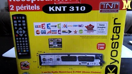 Décodeur TNT Kyostar KNT 310 - Multimédia FUSION !