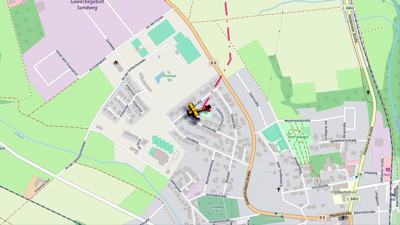 Flugplatz in Elz