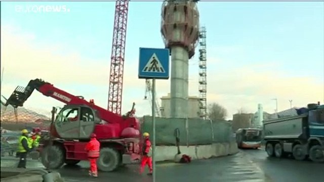 Ponte Morandi: fiamme nel cantiere del nuovo viadotto