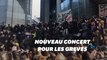 Nouveau concert en plein air de l'Opéra de Paris contre la réforme des retraites