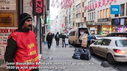 Açlık grevini sürdüren Mahir Kılıç, 2020'deki dileğinin işine geri dönmek olduğunu söyledi