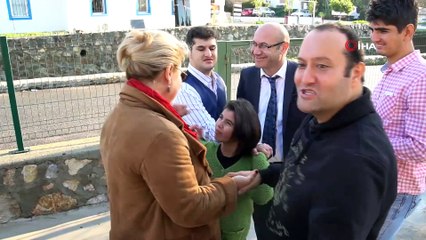 Başkan Aras 2019'un son gününde özel öğrencilerle bir araya geldi