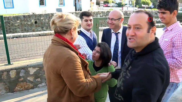 Başkan Aras 2019'un son gününde özel öğrencilerle bir araya geldi