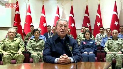 Millî Savunma Bakanı Akar, Bakanlığının 2019 yılında icra ettiği faaliyetleri anlattı