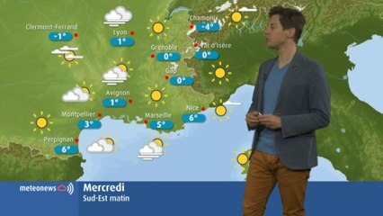 Votre météo de ce mercredi 1er janvier : temps calme pour le jour de l'An
