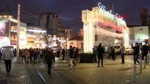 İstanbul-istiklal caddesi yeni yıla hazır