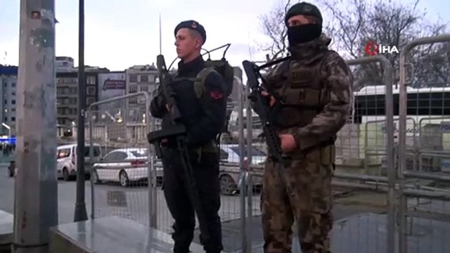 Taksim Meydanı'nda 'drone savar'lı güvenlik önlemi