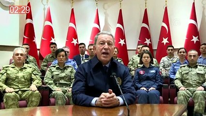 Millî Savunma Bakanı Akar, Bakanlığının 2019 yılında icra ettiği faaliyetleri anlattı - ANKARA