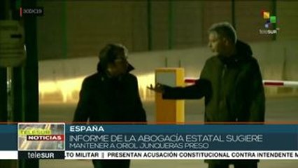 Piden excarcelación de Junqueras para ejercer de eurodiputado