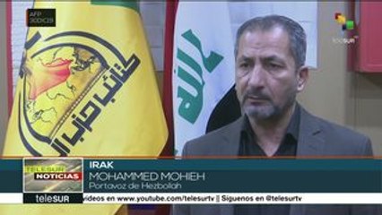 Irak: condena Hezbollah bombardeo de EEUU; al menos 25 muertos