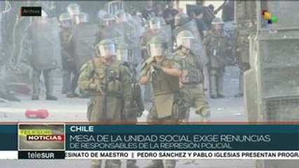 Chile: exigen renuncia del responsable por la brutalidad policial
